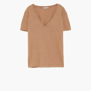 Drawstring Low-Cut Shirt Dress